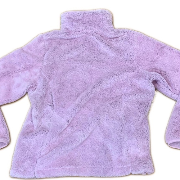 Columbia Cloudy Day super soft fleece full zip jacket in lilac - Picture 2 of 7